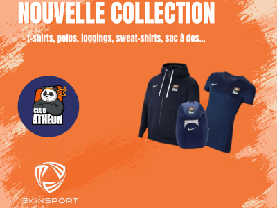 Athéon x Ekinsport : NOUVELLE COLLECTION DISPONIBLE